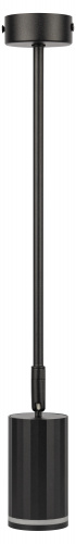 Светильник ЭРА накладной настенно-потолочный спот OL43 BK MR16 GU10 IP20 черный (1/40) (Б0058490) фото 3