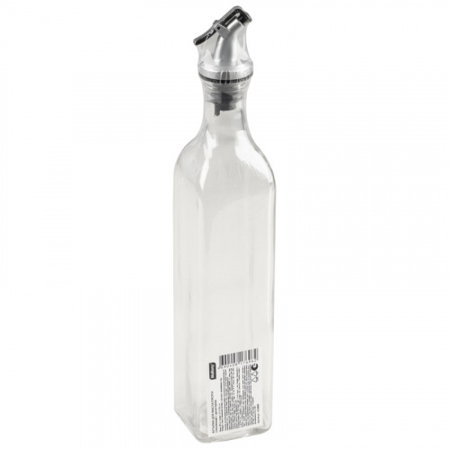 Бутылка для масла/уксуса 500 мл стеклянная с дозатором (1/24) (103806)