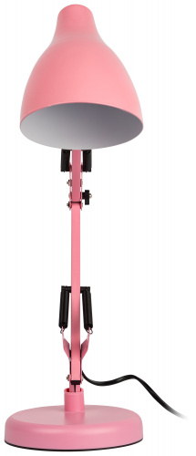 Светильник ЭРА настольный под лампу N-123-E27-40W-P Е27 с основанием розовый (1/12) (Б0052757) фото 4