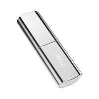 Флеш-накопитель USB 3.2  256GB  Netac  US2  серебро/чёрный (NT03US2N-256G-32SL)