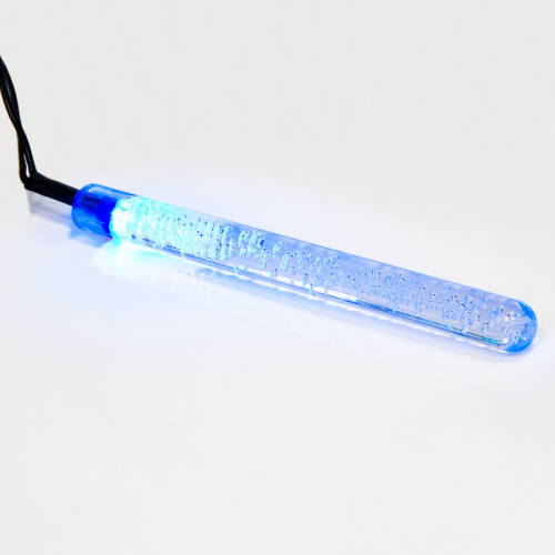 Гирлянда NEON-NIGHT светодиодная "Палочки с пузырьками" 20 палочек, цвет МУЛЬТИКОЛОР, 2 метра (1/48) фото 5