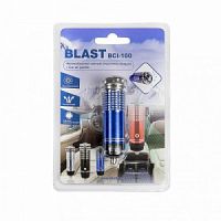 Очиститель воздуха BLAST BCI-100, синий, ионнный, 12В, светодиод, блистер (1/25/100)