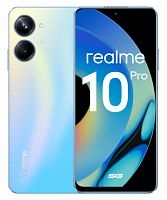 Смартфон Realme RMX3661 10 Pro 5G 128Gb 8Gb голубой моноблок 3G 4G 2Sim 6.72" 2400x1080 Android 13 108Mpix 802.11 a/b/g/n/ac/ax NFC GPS GSM900/1800 GS