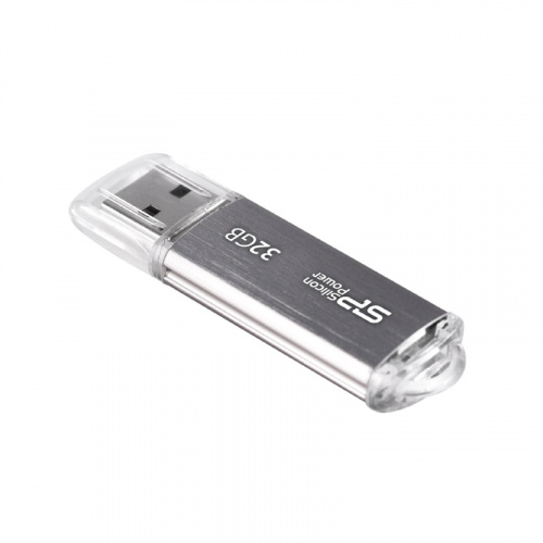 Флеш-накопитель USB  32GB  Silicon Power  Ultima II  серебро (SP032GBUF2M01V1S) фото 2