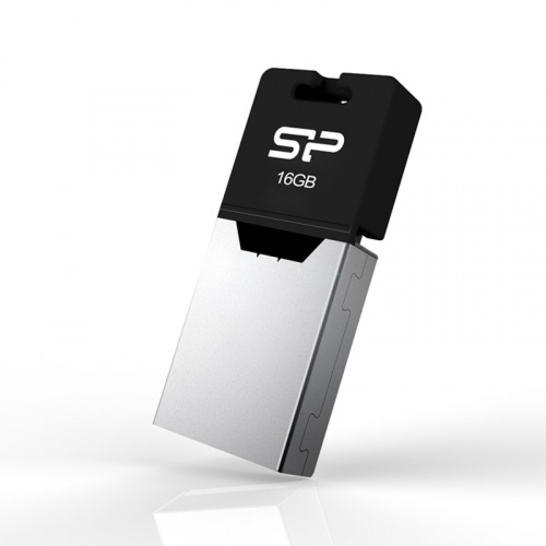 Флеш-накопитель USB  16GB  Silicon Power  Mobile X20  OTG  (USB/microUSB) (SP016GBUF2X20V1K) фото 5