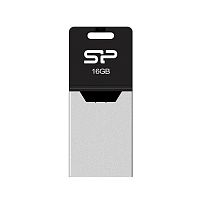 Флеш-накопитель USB  16GB  Silicon Power  Mobile X20  OTG  (USB/microUSB) (SP016GBUF2X20V1K)