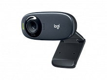 Веб-камера Logitech HD Webcam C310 USB2.0 с микрофоном (960-001000), черный (1/8)