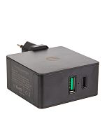 Зарядное устройство AC (EU Plug 100-220V) -> PD, USB, IC, Quick Charge 3.0  VCOM <M041/CA-M041> (1/100)