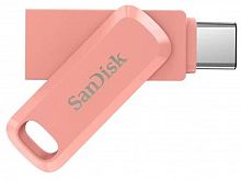 Флеш-накопитель USB 3.1  256GB  SanDisk  Ultra Dual Drive USB Type-C, розовый (SDDDC3-256G-G46PC)