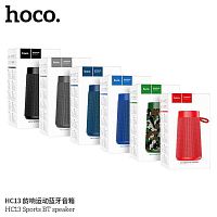 Колонка портативная HOCO HC13, Sports, Bluetooth, цвет: синий, тёмный (1/30) (6931474769565)