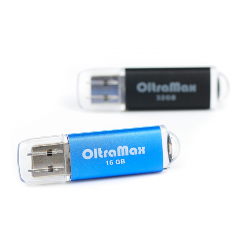 Флеш-накопитель USB  16GB  OltraMax   30  синий (OM016GB30-Bl) фото 4
