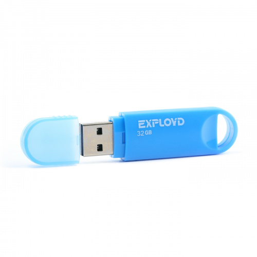 Флеш-накопитель USB  32GB  Exployd  570  синий (EX-32GB-570-Blue) фото 3