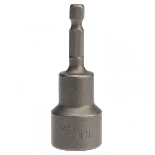 Ключ-насадка KRANZ 17х65 мм, 1/4" магнитная (упак. 5 шт.) (5/300) (KR-92-0405)
