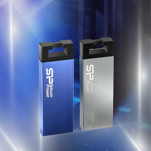Флеш-накопитель USB  8GB  Silicon Power  Touch 835  синий  металл (SP008GBUF2835V1B) фото 10