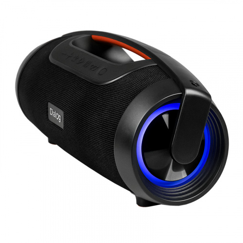 Портативная акустика Dialog Progressive AP-30, 1.0, 40W RMS, Bluetooth, USB reader, LED, черный фото 5