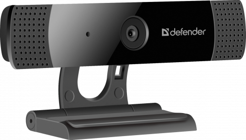 Веб-камера Defender G-lens 2599 FullHD 1080p, 2МП, кабель 2м, черный (1/60) (63199)