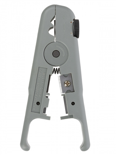 Клещи КЗ-В, зачистка и обрезка витой пары UTP/SFTP регулируемый нож, «МастерЭлектрик» TDM (1/100) фото 4