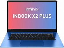 Ноутбук Infinix Inbook X2 PLUS XL25 Core i3 1115G4 8Gb SSD256Gb Intel UHD Graphics 15.6" IPS FHD (1080x1920) Windows 11 blue WiFi BT Cam (71008300810)