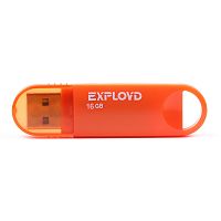 Флеш-накопитель USB  16GB  Exployd  570  оранжевый (EX-16GB-570-Orange)
