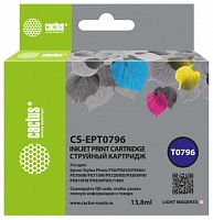 Картридж струйный Cactus CS-EPT0794 желтый (13.8мл) для Epson Stylus Photo 1400/1500/PX700/710