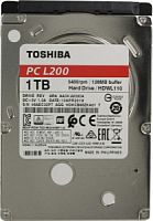 Внутренний HDD  Toshiba 1TB  L200  Laptop PC Hard Drive, Slim, BULK, SATA-III, 5400 RPM, 128 Mb, 2.5''