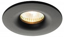 Светильник ЭРА встраиваемый алюминиевый KL105 BK MR16 GU5.3 черный (1/100) (Б0059792)