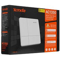 Mesh-роутер TENDA i25, потолочная точка доступа, гигабитная, Ethernet Interface:1 x 10/100/1000 Base TX. Антенны 2.4GHz: 3 x 4dBi, белый (1/20)