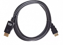Кабель-переходник DisplayPort M-> HDMI M 4K@60Hz 1.8m VCOM (CG609-1.8M) (1/60)