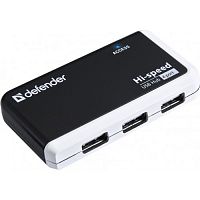 Разветвитель DEFENDER Quadro Infix USB2.0, 4 порта  (1/100) (83504)
