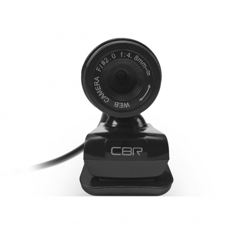 Веб-камера CBR CW 830M, 0,3 МП,640х480, USB 2.0, встроенный микрофон, ручная фокус, черный (1/100) (CW 830M Black) фото 6
