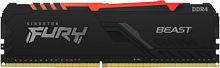 Память DDR4 16Gb 3600MHz Kingston KF436C18BBA/16 Fury Beast RGB RTL PC4-28800 CL18 DIMM 288-pin 1.35В single rank
