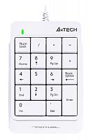 Числовой блок A4TECH Fstyler FK13P белый USB slim для ноутбука (1/60) (FK13P WHITE)