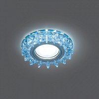 Светильник светодиодный GAUSS Backlight BL038 Кругл. Кристалл/Хром, Gu5.3, 4100K 1/40