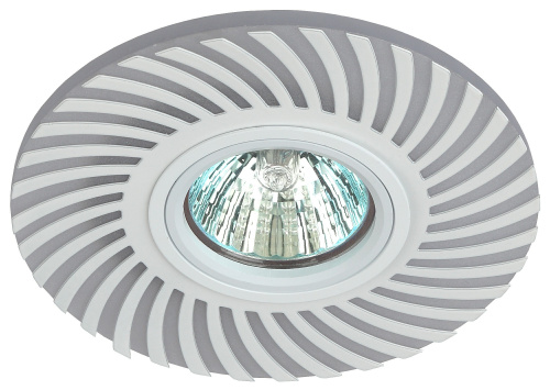 Светильник ЭРА DK LD32 WH декор cо светодиодной подсветкой MR16, 220V, max 11W, белый фото 4