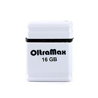 Флеш-накопитель USB  16GB  OltraMax   50  белый (OM016GB-mini-50-W)