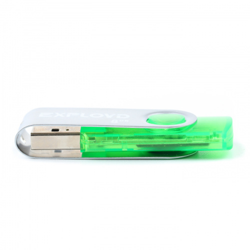 Флеш-накопитель USB  8GB  Exployd  530  зелёный (EX008GB530-G) фото 5