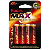 Элемент питания KODAK MAX  LR03  BL4 (K3A-4)   (40/200/32000)