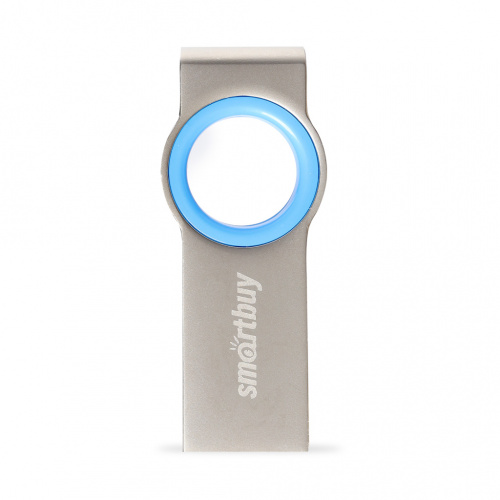 Флеш-накопитель USB  32GB  Smart Buy  MC2  металл  синий (SB032GBMC2)