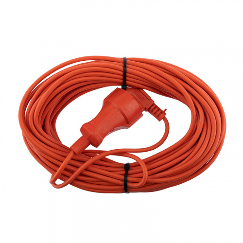 Удлинитель-шнур PROconnect ПВС 2х0.75, 20 м, б/з, 6 А, 1300 Вт, IP20, оранжевый (Сделано в России) (1/15) фото 2