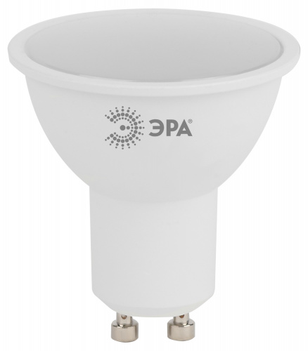 Лампа светодиодная ЭРА STD LED MR16-6W-840-GU10 GU10 6 Вт софит нейтральный белый свет (1/100) (Б0056118) фото 3