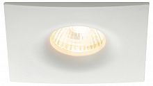 Светильник ЭРА встраиваемый алюминиевый KL104 WH MR16 GU5.3 белый (1/100) (Б0059793)