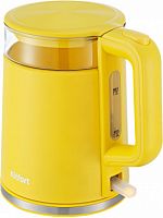 Чайник электрический Kitfort KT-6124-5 1.2л. 2200Вт желтый
