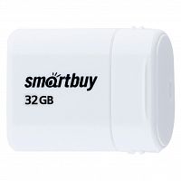Флеш-накопитель USB  32GB  Smart Buy  Lara  белый (SB32GBLARA-W)