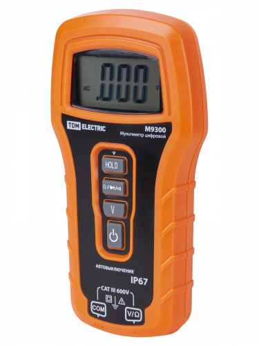 Мультиметр TDM цифровой пыле- защищенный серия "МастерЭлектрик" М9300 (IP67) (1/40) фото 5