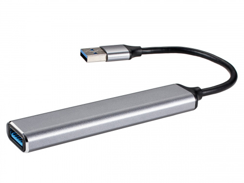 USB-концентратор USB 3.0 -->USB3.0+2 USB2.0+SD(2.0)+TF(2.0), Aluminum Shell, 0.15м Telecom <TA309U>  (1/200) фото 7