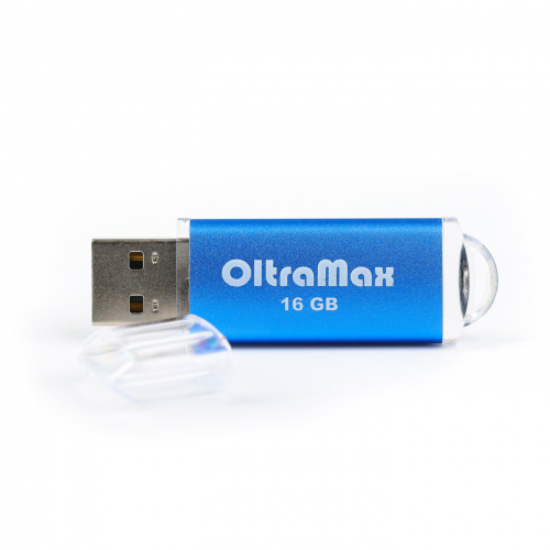 Флеш-накопитель USB  16GB  OltraMax   30  синий (OM016GB30-Bl) фото 2