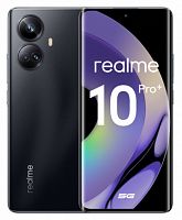 Смартфон Realme RMX3686 10 Pro+ 5G 128Gb 8Gb черный моноблок 3G 4G 2Sim 6.7" 2400x1080 Android 13 108Mpix 802.11 a/b/g/n/ac/ax NFC GPS GSM900/1800 GSM