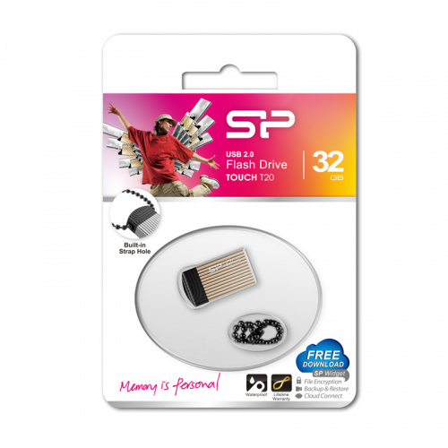 Флеш-накопитель USB  32GB  Silicon Power  Touch T20  шапманское (SP032GBUF2T20V1C) фото 8