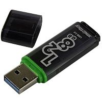 Флеш-накопитель USB 3.0  128GB  Smart Buy  Glossy  темно серый (SB128GBGS-DG)