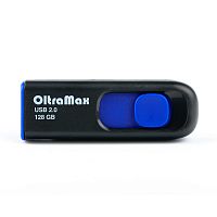Флеш-накопитель USB  128GB  OltraMax  250  синий (OM-128GB-250-Blue)